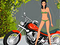 Rochie - Un motociclist de sex feminin pentru a juca on-line