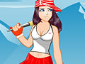 Fata de baseball Dress Up pentru a juca on-line