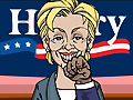 Hillary vs Obama pentru a juca on-line