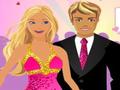 Barbie si Ken Kissing pentru a juca on-line