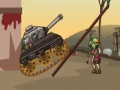 Zombie Battle Tank pentru a juca on-line