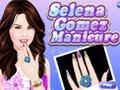 Selena Gomez: manichiura pentru a juca on-line