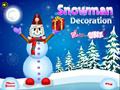 Snowman Decoration pentru a juca on-line