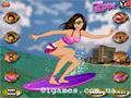 Plaja surfer pentru a juca on-line