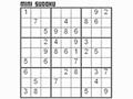 Mini Sudoku pentru a juca on-line