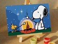 Colorat Snoopy pentru a juca on-line